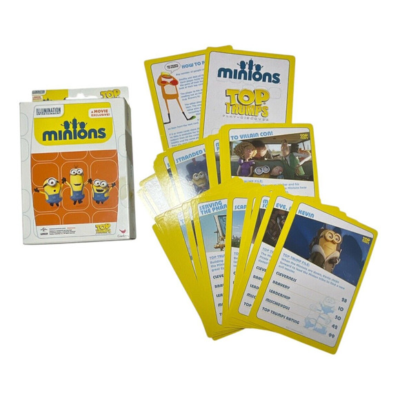 Top Trumps Minions Card Game for Children Despicable Me A Movie Exclusive! - Picture 2 of 5